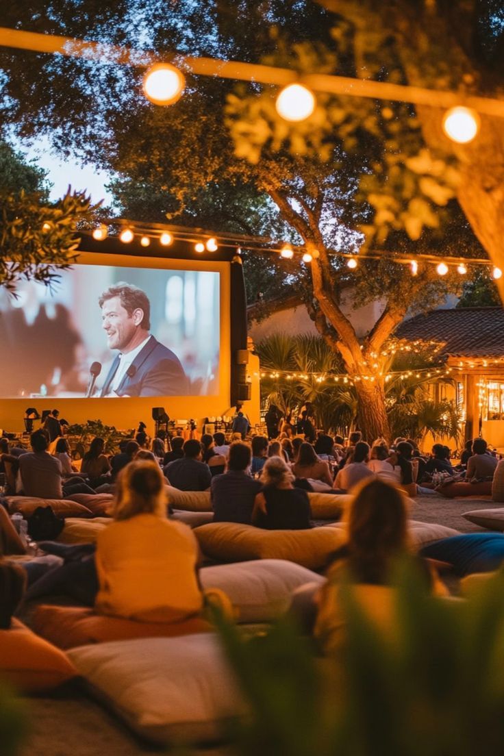 Outdoor cinema reference